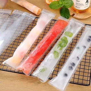 Nhà Máy Tùy Chỉnh Rõ Ràng Side Gusset Túi Phân Hủy Sinh Học Bao Bì Thực Phẩm Đông Lạnh Lớp <span class=keywords><strong>Ice</strong></span> <span class=keywords><strong>Cream</strong></span> Popsicle Nhựa Khuôn Túi - Product Image 4