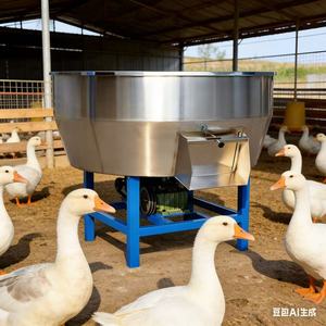 Mélangeur à pales horizontales à double arbre, <span class=keywords><strong>prix</strong></span> usine |   Machine à mélanger les aliments pour animaux pour les fermes avicoles, bovines, porcines et de volailles - Product Image 2