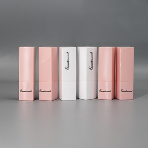 Tubos de lápiz labial de aluminio con logotipo personalizado, embalaje de lápiz labial rosa <span class=keywords><strong>2021</strong></span>, el más vendido - Product Image 1