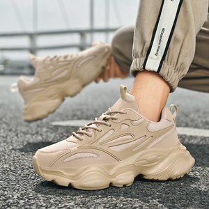 Chaussures de sport décontractées pour hommes de haute qualité, grande taille 48, rehaussantes, pour la marche et la course en extérieur, collection Printemps - Product Image 4