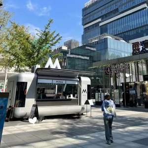 Moderner Outdoor-Pavillon aus Stahl für Kaffee- und Hotdog-Stände – Wasserdicht und Einkaufszentrum-freundlich – Bestseller 2025 - Product Image 5