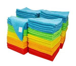 厂家批发超细纤维窗玻璃清洁毛巾畅销超细纤维干燥毛巾