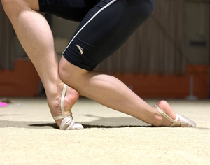 Scarpette da Danza Classica con Punta Aperta, Antiscivolo, Suola Divisa, per Adulti, Competizioni e Ginnastica - Product Image 6
