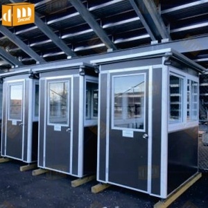 Cabine <span class=keywords><strong>de</strong></span> sécurité modulaire préfabriquée durable en EPS, abri extérieur, poste <span class=keywords><strong>de</strong></span> garde portable à vendre - Product Image 2