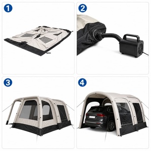 Carpa de garaje inflable impermeable y hermética, carpa inflable portátil para estacionamiento de autos, funda para auto. - Product Image 6