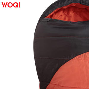 Saco de Dormir Woqi Tipo Momia, 95% Plumón, para Clima Frío, Camping al Aire Libre, Resistente al Viento, Color Naranja, Talla Adulto - Product Image 4