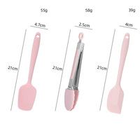 Stoviglie nuove 5 pezzi in Silicone Mini spatola da cucina antiaderente cucchiaio da zuppa vanga Set utensili da cucina strumento Gadget