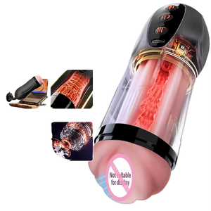 Thực tế Silicone túi nắp người lớn masturbator nam quan hệ tình dục hộp đồ chơi với âm đạo môi người lớn Nam quan hệ tình dục đồ chơi Túi masturbator - Product Image 1