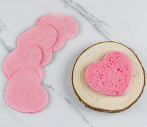 Spazzola personalizzata viso e doccia posteriore scrub per la pulizia profonda della pelle di pasta di legno compressa tamponi di cotone per il bagno - Product Image 5
