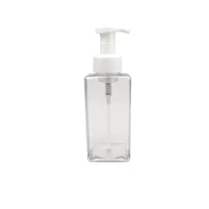 100 мл 150 мл пустая ПЭТ прозрачная пластиковая пенопластовая бутылка с насосом косметический диспенсер бутылка для жидкого мыла для рук