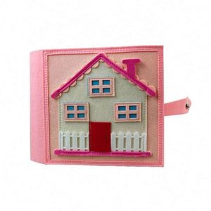 Nouveaux jouets Montessori : Livre d'activités en feutre à motifs de tuyaux, livre sensoriel en tissu doux pour tout-petits - Product Image 1
