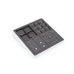 Bandeja de anillo JINSKY, soporte de exhibición, Mostrador de exhibición para joyería, accesorios elegantes para escaparate, bandejas de joyería - Product Image 5