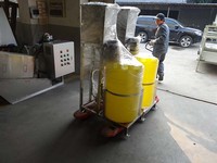 Agitateur mélangeur automatique QILEE en acier inoxydable pour réservoir de peinture liquide, moteur 220V, puissance 0,37kW, garantie 1 an, capacité de traitement 1000L