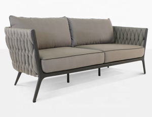 Set <span class=keywords><strong>di</strong></span> Divani in Corda <span class=keywords><strong>di</strong></span> <span class=keywords><strong>Lusso</strong></span>, Comodi Divani da Giardino <span class=keywords><strong>per</strong></span> <span class=keywords><strong>Esterni</strong></span>, Arredamento da Patio OEM/ODM - Product Image 3