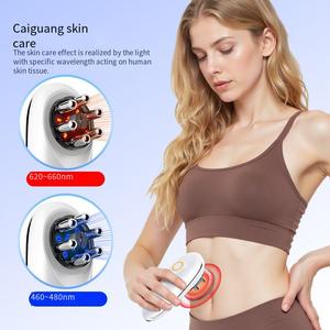 Body Sculpt Wiederauf ladbare elektrische Vakuum <span class=keywords><strong>massage</strong></span> Hand-Anti-Cellulite-Fett reduktion gerät für Gesichts beine Arme - Product Image 2