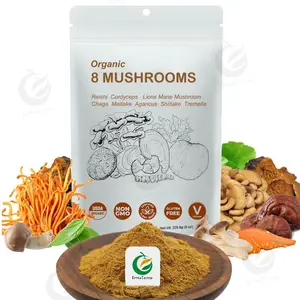 Private Label Mushroom Complex Mushroom Mix Powder Organic Mushroom Powder Blend