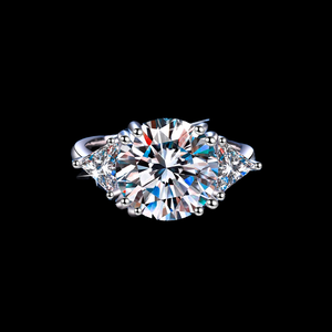 5ct <strong>Moissanite</strong> <strong>Ring</strong>, Stunning Sterling Silver <strong>Moissanite</strong> <strong>Ring</strong> <strong>Men</strong> and Women, Engagement <strong>Ring</strong> <strong>Moissanite</strong> Diamond Wedding <strong>Ring</strong> - Product Image 4