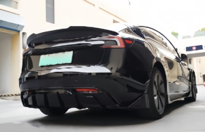 Kit carrosserie Aero pour <span class=keywords><strong>Tesla</strong></span> Model 3 2023+ : lèvre avant, diffuseur arrière, jupes latérales pour le nouveau Model 3 - Product Image 3