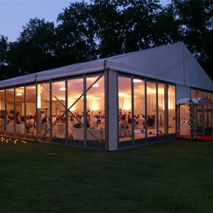 <strong>20x40m</strong> Glass <strong>Marquee</strong> Wedding <strong>Tent</strong> Outdoor Party <strong>Tent</strong> for Ceremony - Product Image 1