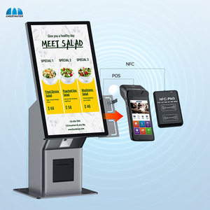 21.5 inch Windows tương tác tự dịch vụ thanh toán kiosk tự động màn hình cảm ứng kiosk tự đặt hàng máy cho nhà hàng - Product Image 5