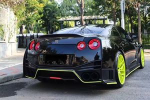 ฝาครอบกันชนหลังไฟเบอร์กลาสสไตล์ OEM สำหรับ GT-R R35 2008-2016 - Product Image 5