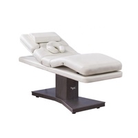 Table de massage électrique thaïlandaise Bonnie Beauty De Milking Sex Hydraulic Cover Ayurveda en cuir PU, 3 moteurs, dossier réglable, CE