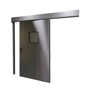 Système d'automatisation de <span class=keywords><strong>porte</strong></span> <span class=keywords><strong>en</strong></span> acier inoxydable de <span class=keywords><strong>porte</strong></span> <span class=keywords><strong>coulissante</strong></span> hermétique de panneau de Vision d'oscillation simple automatique professionnel pour des ateliers - Product Image 1