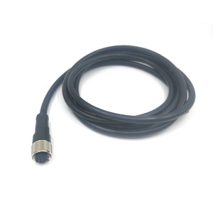 Soudure mâle codée <span class=keywords><strong>M12</strong></span> a 8Pin avec blindé, soudure de prise de codage <span class=keywords><strong>M12</strong></span> a 8pin, connecteur <span class=keywords><strong>M12</strong></span> 8pin - Product Image 2