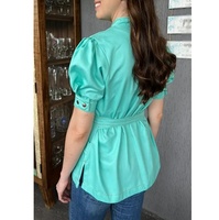 Veste de Chef Personnalisable en Tissu Coton Respirant pour Femme – Uniformes de Travail pour Restaurant, Cuisine, Bar
