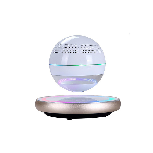 High Sound Quality Rotating Space Ball Levitating Blue Tooth Speaker Wireless Floating Speaker With Dazzling RGB Led Lights