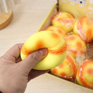 <b>Egg</b> Tart Simulation Squishy Slow Rebound Stress Relief Hand Squeeze <b>Toy</b> Kids Decompression <b>Toy</b> Wholesale - Product Image 5