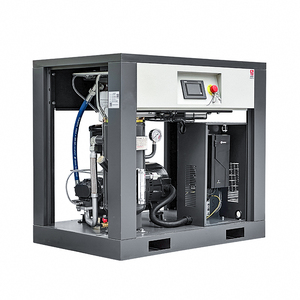 RTS 15KW 20HP 로터리 스크류 타입 공기 압축기 PM VSD IP23 8Mpa 가변 속도 380v 50hz 상업용 압축기 배송 준비 완료 - Product Image 1