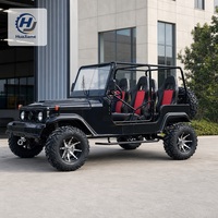 Dune Buggy à essence 350CC personnalisé, style japonais, avec chariot avant robuste, en acier Q235B, vitesse 80km/h, pour la chasse et le safari en zone isolée
