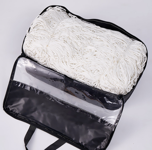 Red de Fútbol Blanca Reforzada al por Mayor de Fábrica para Fútbol 5, <span class=keywords><strong>7</strong></span> y 11, Red de Portería para Canchas de Fútbol, Tamaños 2m*3m 2m*5m - Product Image 5