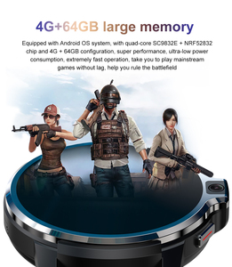 Đồng Hồ Thông Minh 4G Màn Hình Tròn HD 1.6 Inch Chất Lượng Cao CE ROHS GPS 4G GỌI Nhịp Tim Oxy Trong Máu Đồng Hồ Thông Minh <span class=keywords><strong>Android</strong></span> Cho Nam - Product Image 5