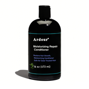 Après-shampoing à la kératine végétale pour la réparation et la nutrition des cheveux, crème adoucissante et lissante - Product Image 1