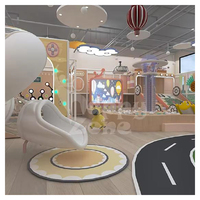 Aire de jeux intérieure personnalisée sur le thème de la ville, certifiée CE, Happy Zone, jeu de rôle, caserne de pompiers, ville routière, centre de jeux pour enfants