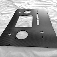 Antuo OEM Custom CNC-bewerking frezen boren 3K hoogwaardig koolstofvezel plaat frame DIY RC quadcopter UAV drone onderdelen