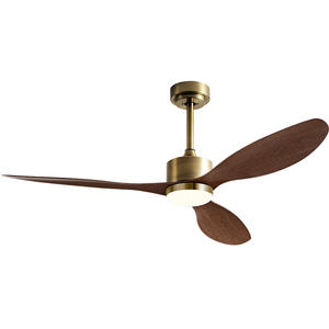 Ventilateur de plafond à moteur en cuivre pur à <span class=keywords><strong>fréquence</strong></span> variable silencieux avec télécommande pour salon et salle à manger, nouveau modèle 2025, style nordique, pour les passionnés d'Internet - Product Image 1