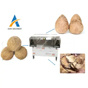 automatic coconut husk remover dried coconut hard shell peeling machine