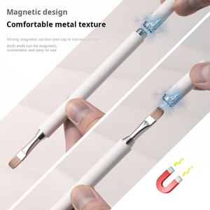 Nail Art Brush <b>Set</b> with Magnetic Holder Professional Gel Painting Tool Custom Logo for Salon - Product Image 3