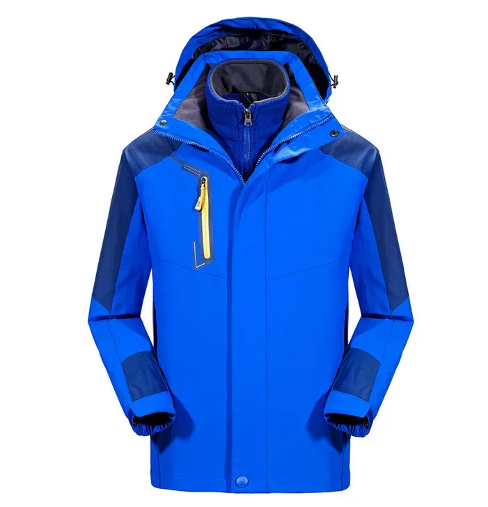 Topgearホット販売男性ハイキング3で1屋外ジャケット保温防風冬