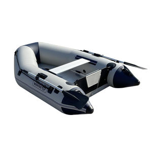 Bateau pneumatique à fond en aluminium soudé thermiquement pour 2 personnes, kayak de pêche personnalisé en PVC, bateau de sauvetage rapide à rames - Product Image 6
