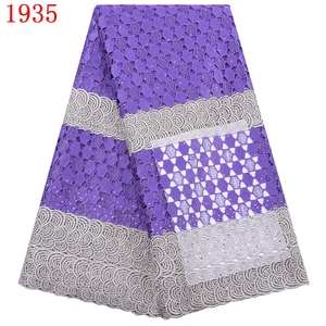 Envío gratuito guipur cordón neto bordado de encaje africana de encaje nigeriano de encaje neto de con piedras <span class=keywords><strong>1935</strong></span> - Product Image 6