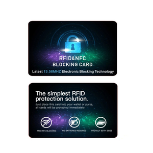 <span class=keywords><strong>Carte</strong></span> de protection RFID sécurisée pour cartes bancaires et protection des cartes d'identité intelligentes en déplacement - Product Image 3