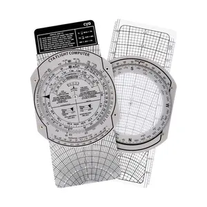 Cya Merk Maatwerk E6b Vluchtplotter Glijbaan Grafische Massief Aluminium Micro-Vluchtcomputer # E6b