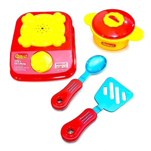 Ensemble de cuisine miniature pour enfants, jouet de cuisine en plastique, jeu d'imitation avec accessoires - Product Image 2