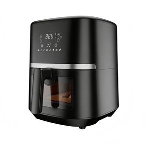 <span class=keywords><strong>Friteuse</strong></span> à air électrique numérique 5,5 L <span class=keywords><strong>sans</strong></span> <span class=keywords><strong>huile</strong></span> avec fenêtre de visualisation, réservoir antiadhésif, protection contre la surchauffe, écran LED, appareil électroménager - Product Image 3