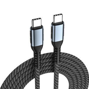 Cable USB C de carga rápida de 5A de alta calidad, 1m, cable de carga de alta capacidad para portátil, cable de alimentación de 240W. - Product Image 1