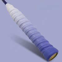 Overgrip Antideslizante y Resistente al Desgaste con Agarre Adhesivo de Goma con Diseño de Hueso de Dragón en Color Degradado para Bádminton y Tenis